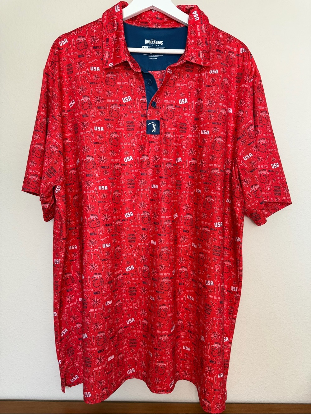 Bogey Bros Golf Co ‘Merica Polo